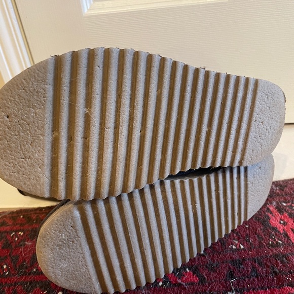 100% Shearling Chocolate Brown Tall Winter Boots- Ugg Style - Picture 9 of 14